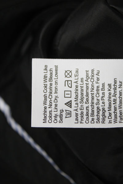 J Crew Women Black Dress Pants Button Closure Size 8