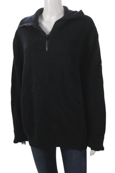 Saint James L'Atelier Unisex Adults Wool Pullover Sweater Black Size M