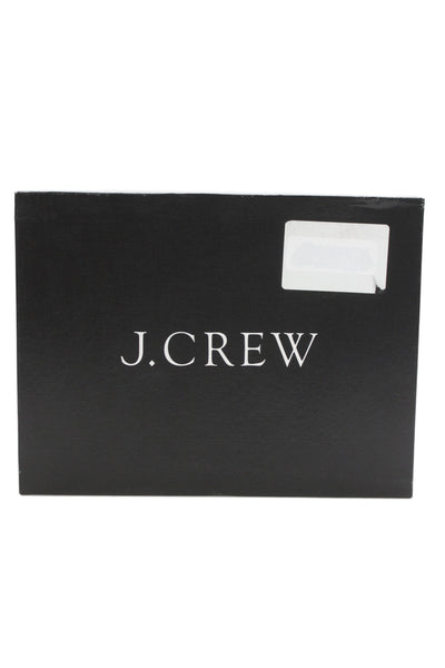 J Crew Womens Metallic Leather Ankle  Gold Hardware  Sandals Gold   Size 7