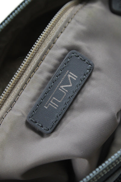 Tumi Womens Geometric Print Wristlet Handbag Multi Colored