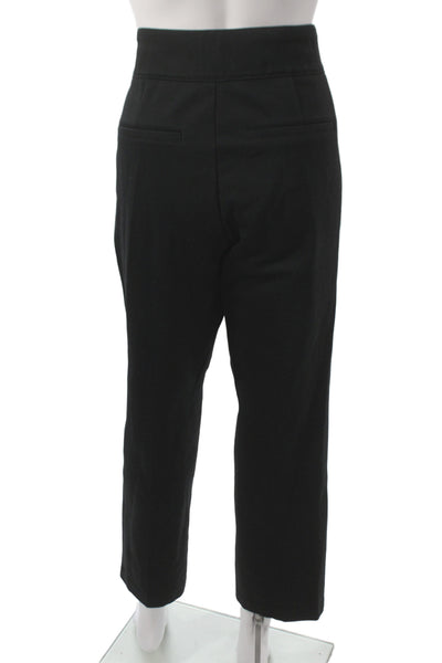 Spanx Womens Ankle Pants Black Pull On Plus Size 1X
