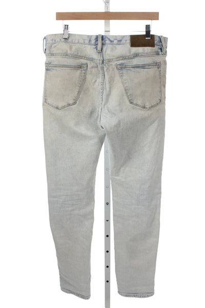 Todd Snyder Mens Straight Jeans Blue Mid-Rise Cotton Button Size 33