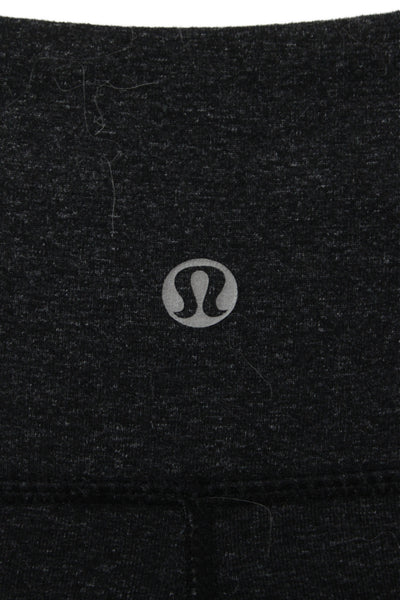 Lululemon Womens Gray Flecked Capri Leggings Athleisure Spring Size XS