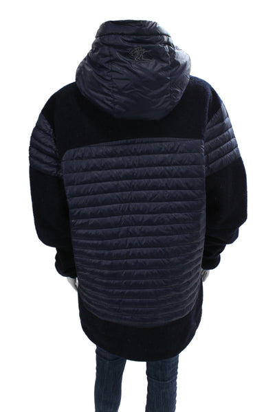 Bergans Of Norway Mens Puffer Jacket Blue Polyamide Zip Size L