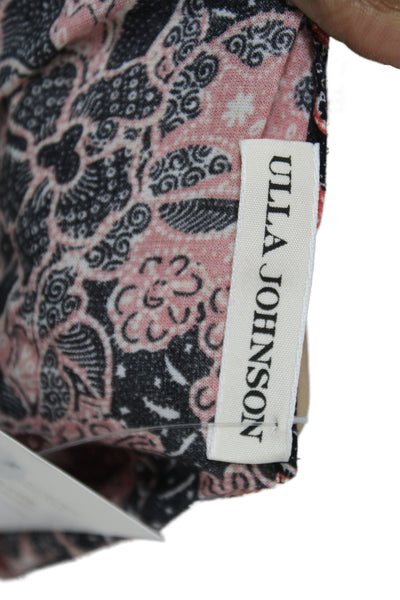 Ulla Johnson Women Wrap Skirt Multicolor Floral Tie Bohemian Size One Size