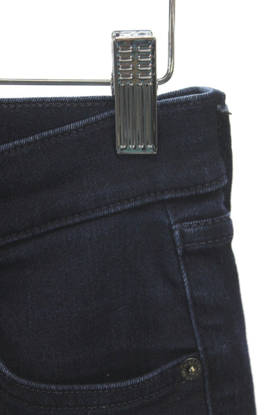Veronica Beard Women Flared Jeans Blue Cotton High Rise 33in Inseam Size 26