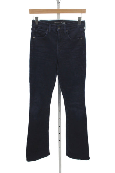 Veronica Beard Womens Bootcut Blue Cotton Jeans High Rise Size 26