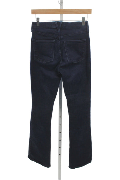 Veronica Beard Womens Bootcut Blue Cotton Jeans High Rise Size 26
