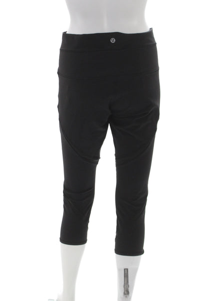 Lululemon Womens Black Capri Leggings Size 10