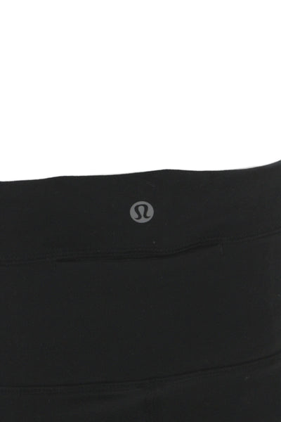 Lululemon Womens Black Capri Leggings Size 10