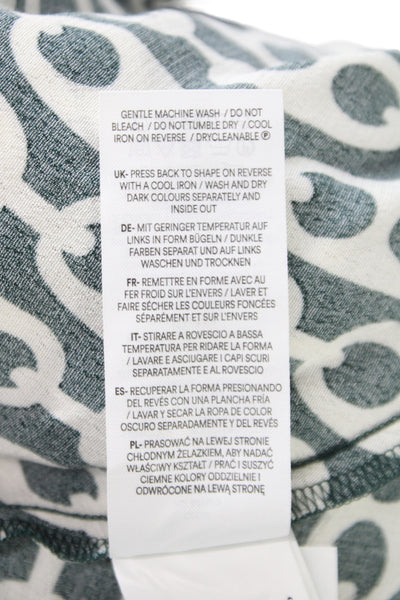 Boden Women Fit & Flare Dress Green Long Sleeve Knee Length Size 6