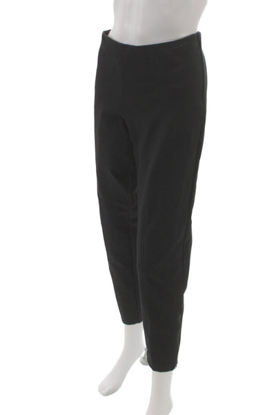 Eileen Fisher Womens Ankle Pants Black Pull On Size L