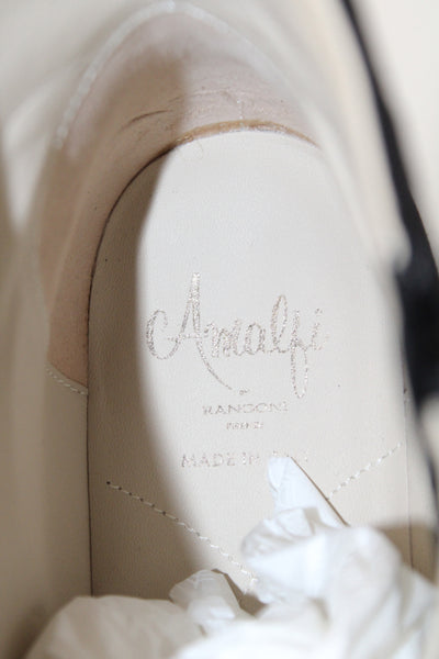 Amalfi by Rangoni Womens Suede Angela Ankle Boots Black Size 10 Medium