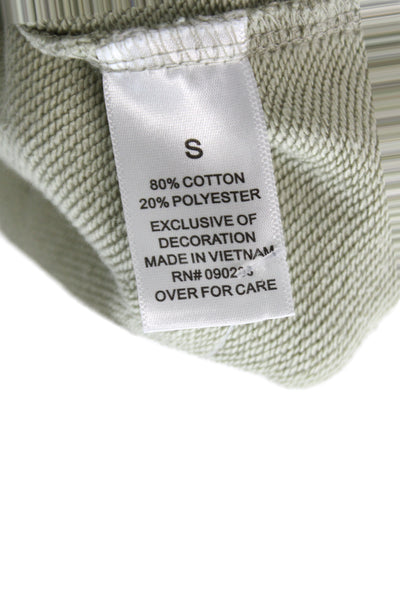 Essentials Unisex Adults Jogger Pants Green Cotton Drawstring Size S