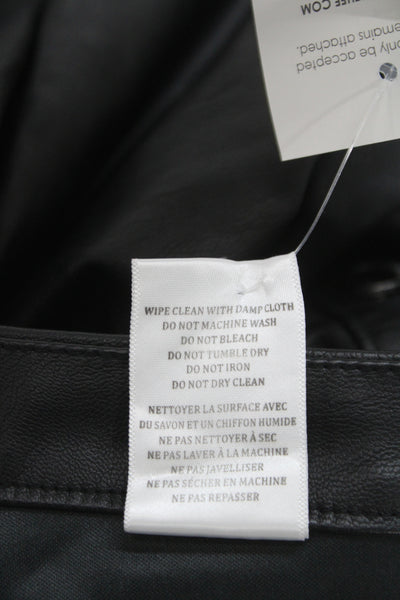 Blank NYC Women Ankle Black Pants 60% Polyurethane Button Inseam 27 Size 31