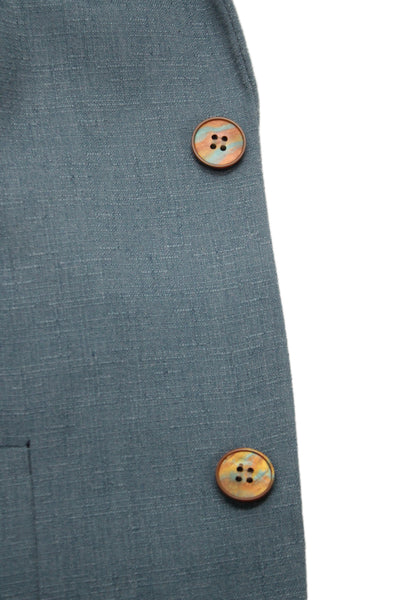 Isaac Mizrahi New York Childrens Boys Two Button Suit Blue Size 16