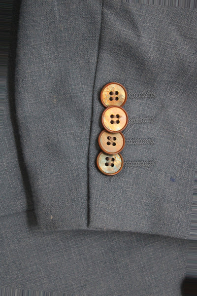 Isaac Mizrahi New York Childrens Boys Two Button Suit Blue Size 16