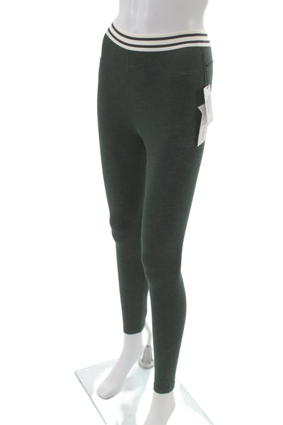 Splits 59 Womens Ankle Leggings Green 84% Polyester Size S