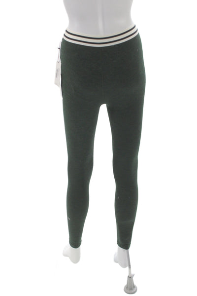 Splits 59 Womens Ankle Leggings Green 84% Polyester Size S