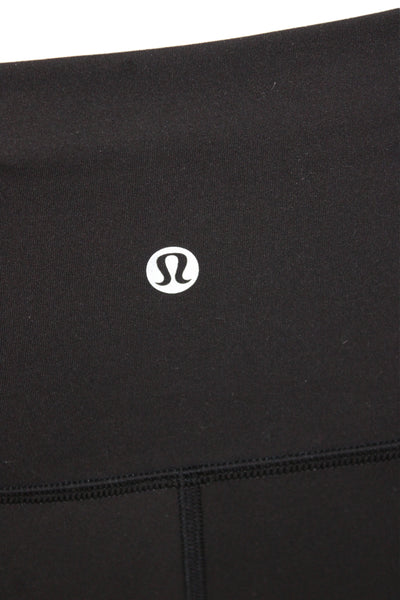 Lululemon Womens Black Camo Ankle Leggings Size 8