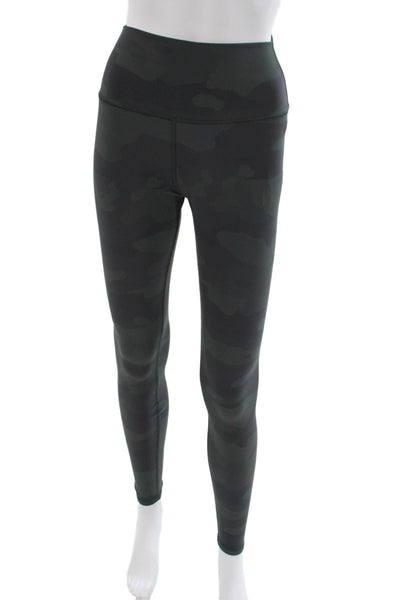 Alo Womens Ankle Camo Leggings Black Size S