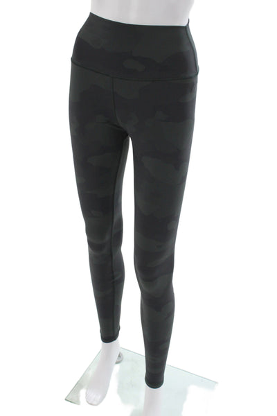 Lululemon Womens Black Camo Ankle Leggings Size 8