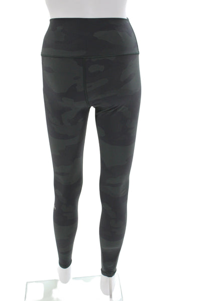 Lululemon Womens Black Camo Ankle Leggings Size 8
