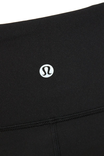 Lululemon Womens Black Ankle Leggings Athleisure Size 8