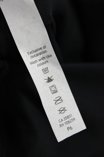 Lululemon Womens Black Ankle Leggings Athleisure Size 8
