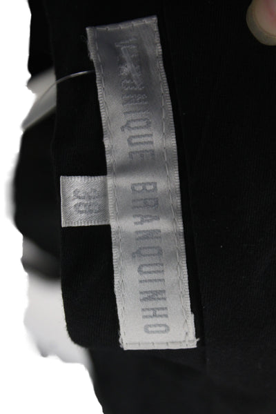 Veronique Branquinho Womens Black Wool Hot Pants Size 38