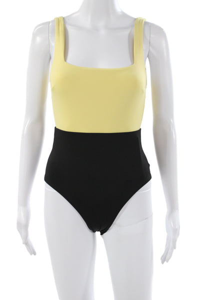 Bondi Born Women One Piece Colorblock Black Swimwear Size XS