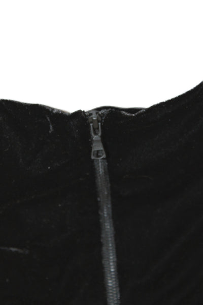 Bardot Women Strapless Sweetheart One Piece Black Party Size 6