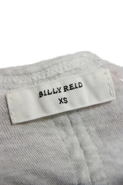 Billy Reid Women Gray 85% Cashmere Scoop Neck Sleeveless Basic Tank Size XS