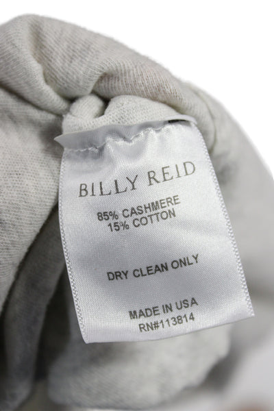 Billy Reid Women Gray 85% Cashmere Scoop Neck Sleeveless Basic Tank Size XS