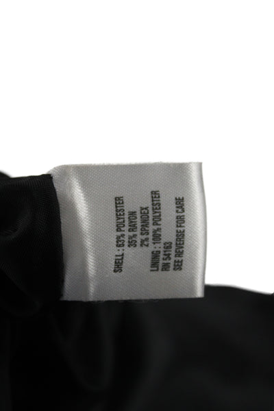 Calvin Klein Women A-Line Gray Knee Length Skirt Size 14