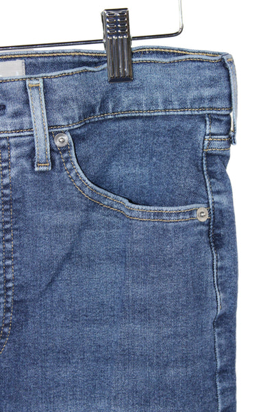 Everlane Women Skinny Jeans Blue Mid Rise Cotton Size 29