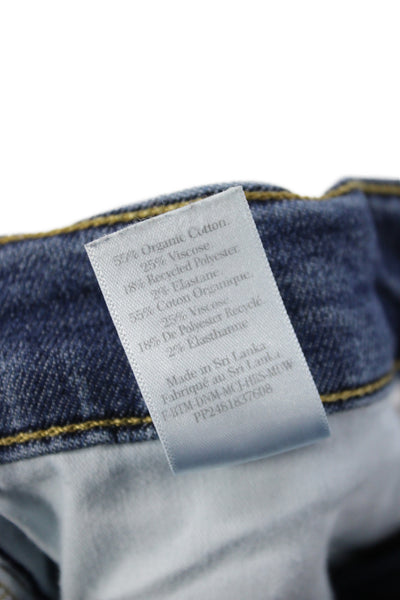 Everlane Women Skinny Jeans Blue Mid Rise Cotton Size 29