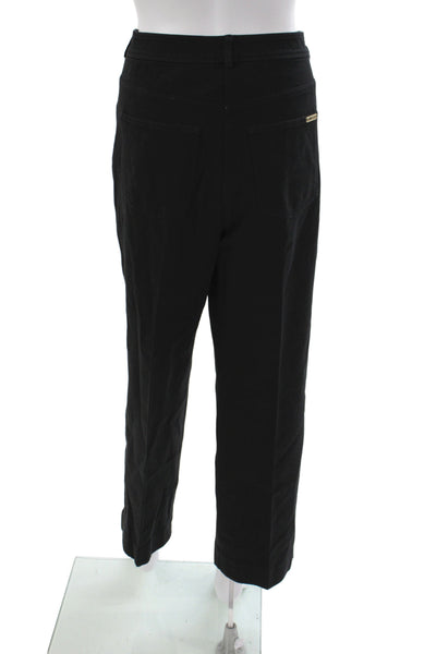 St. John Women Dress Pants Black Button Size 12