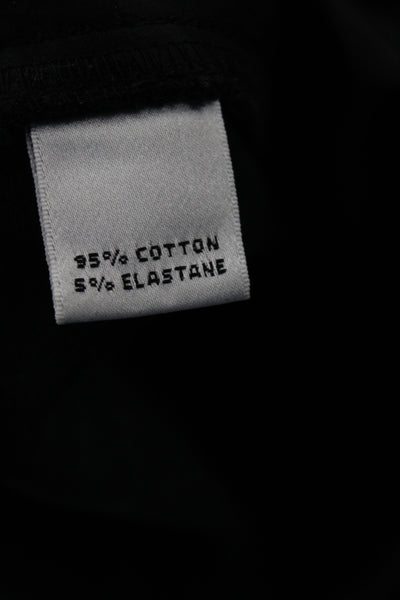 St. John Collection Women Dress Pants Black Cotton Inseam 28 Size 12