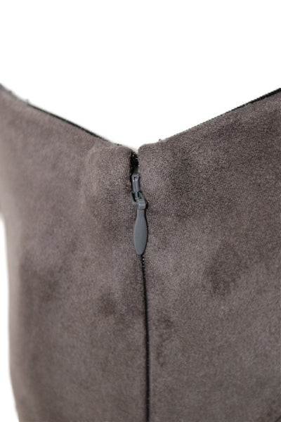 Ann Taylor Womens Ankle Leggings Gray Polyester Size 00