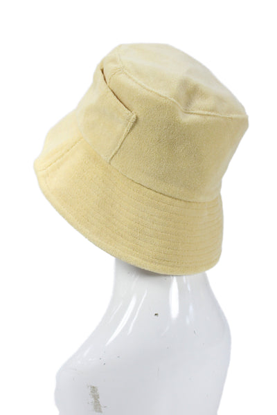 Lack Of Color Womens Cotton Bucket Hat Yellow Size 56cm