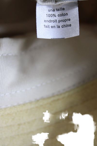 Lack Of Color Womens Cotton Bucket Hat Yellow Size 56cm