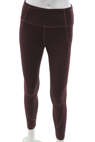 Athleta Women Purple Ankle Leggings Nylon Athleisure Size S