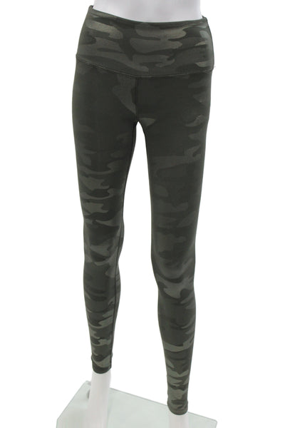 Noli Womens Ankle Green Camo Leggings Size XS