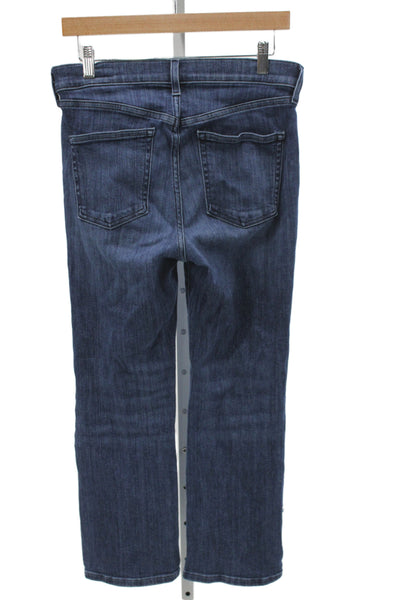 AYR Women Straight High Rise Jeans Blue Size 27