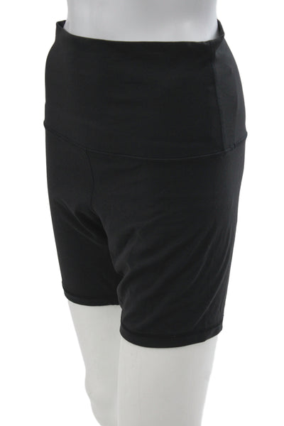 Lululemon Women Athletic Nylon Black Shorts Size 10