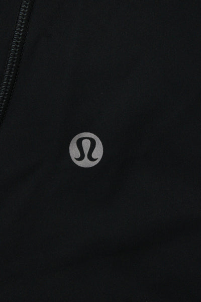 Lululemon Womens Athletic Black Nylon Shorts Size 10