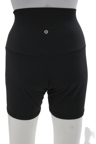 Lululemon Womens Athletic Shorts Black Solid Summer Size 10
