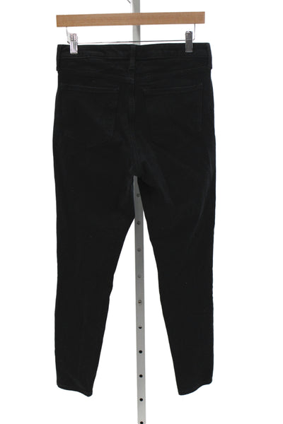 Banana Republic Womens Black Skinny Jeans Cotton Size 29