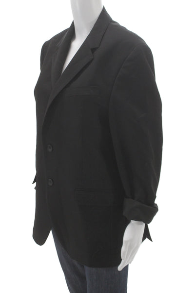 Zara Mens Black Blazer Classic Polyester Size 40